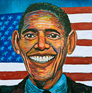 Illustration for article titled The President's Many Facets Revealed In Amateur Art